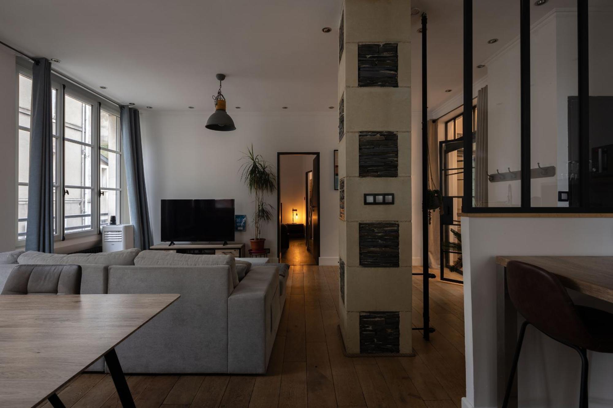Appartement Spacieux Au Coeur D'Angers Etage 1 - 6 Personnes Экстерьер фото